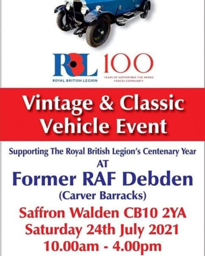 CAR SHOW THIS WEEKEND Saffron Walden CrankUp